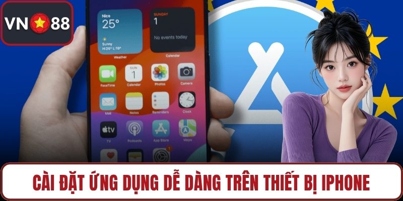 Cài đặt ứng dụng dễ dàng trên thiết bị iPhone