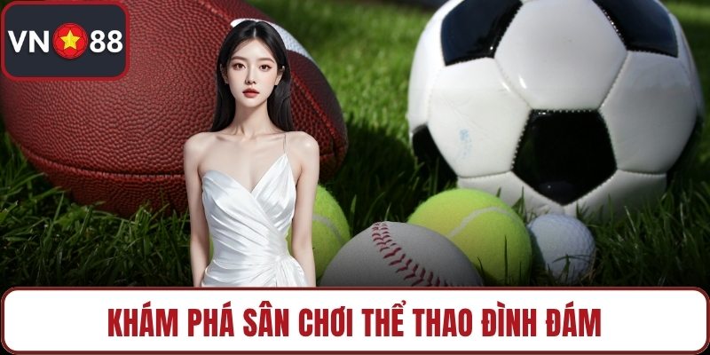 Khám phá sân chơi thể thao đình đám