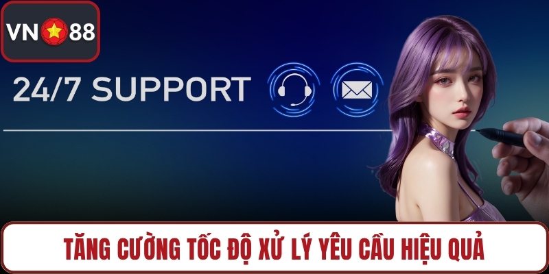 Tăng cường tốc độ xử lý yêu cầu hiệu quả
